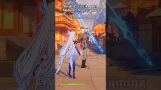Master and Disciple's similarities #genshinimpact #shorts #childe #zhongli #furina #mavuika #ifa