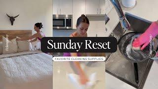 SUNDAY RESET: Weekly Cleaning Routine & Favorite Cleaning Products!