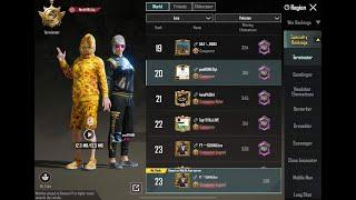 Conqueror World Top 100 Ranking Gameplay | YT Sohail Live #PUBGMobileLive  #pubg