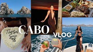 CABO TRAVEL VLOG | Birthday Trip, Cabo San Lucas Full Vlog (Food, Yacht Day, Beach Club & More)