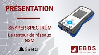 Testeur de réseau GSM : SNYPER 3G SPECTRUM