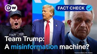 Fact check: Is Trump’s cabinet on track to becoming a misinformation machine? | DW News