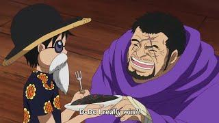 Luffy meets fujitora for the first time (English Sub)