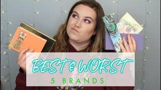 Best and Worst 5 Brands