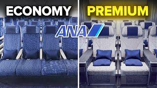 All Nippon Airways ECONOMY vs. PREMIUM ECONOMY Comparison - Which Class Offers Better Value?