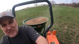 Spreading Some Lime On One Of My Hay Fields