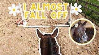 I ALMOST FALL OFF | GOPRO RIDING LESSON