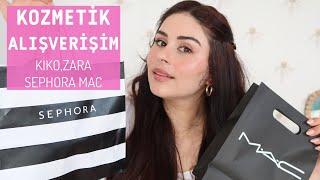 Yılın İLK Kozmetik Alışverişi : Sephora, Mac, Kiko, Watsons , Zara