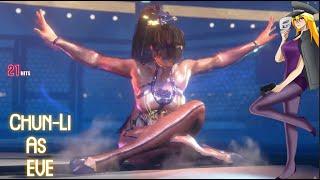 Chun Li as Eve from Stellar Blade mod