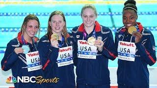 Simone Manuel, USA smash two World Records in one 4x100m medley relay | NBC Sports