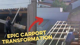 You Won't Believe the Result of this Carport Roof !