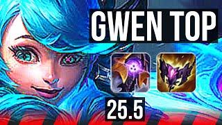 GWEN vs DR. MUNDO (TOP) | NA Grandmaster | 25.5