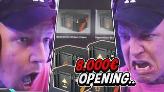 8.000€ XXL CASE Opening Die Chance auf die seltenste AK.. | Case Opening