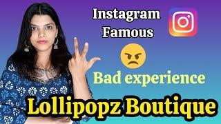 Worst experience & response | lollipopz boutique Kerala | Honest Review in Tamil by reviewakka