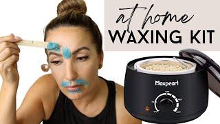 DIY at home WAX KIT by MaxPearl // ONLY $25! Quick and easy hair removal anywhere on your body!