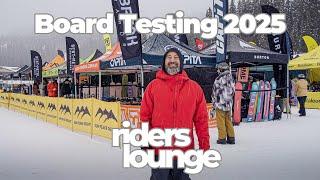 Board Testing - Top Snowboards of 2025