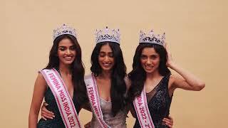 Take A Look At Femina Miss India 2022 Winners' Reaction After Getting Crowned!