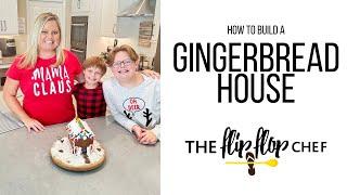 How to Build a Gingerbread House with Pampered Chef's Bake & Build Kit!