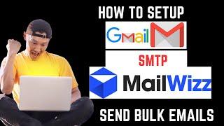 100% Inbox rate - How to setup Gmail SMTP on mailwizz - send bulk emails for free 2025