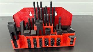 58 Piece Clamping Kit 5/8"-T, 1/2"-13 Thread