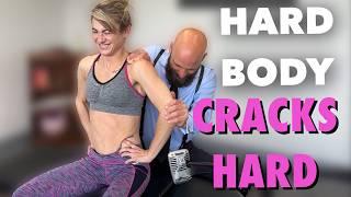 ATHLETIC BODY CRACKED *ASMR Full Body Chiropractic Relief & Relaxing Therapy 4 Tingles & Sleep.