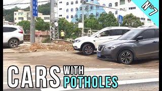 Cars Hitting MASSIVE Potholes (#7)