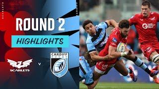 Scarlets v Cardiff Rugby | Highlights | Round 2 | URC 2024/25