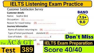 IELTS Listening Practice Test 2024 with Answers [Real Exam - 389 ]