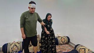 Spending Hassan's recovery time. Fariba burns like a candle at Hassan's feet.