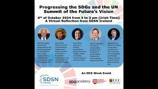 SDSN Ireland Reflection on the UN Summit of the Future 2024