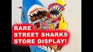 Super Rare Street Sharks Action Figure Store Display