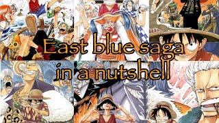 One piece: east blue saga in a nutshell (one piece in a nutshell compilation)