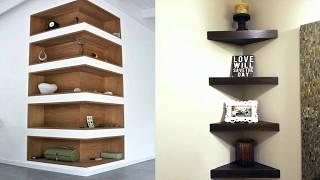 Wall Mount Corner Shelves Ideas and Tips Video