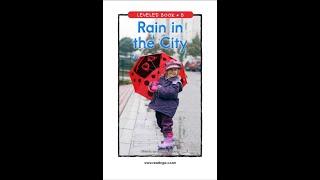 Rain in the City - A-Z Leveled Book B7 (English)