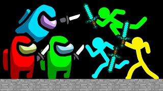 Stickman VS Among Us MOVIE - AVM Shorts Animation