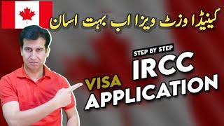 Canada IRCC Online Visit Visa Application Process Step by Step - IRCC New Portal