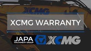 XCMG Warranty JAPA Machinery Group | Heavy Equipment Sales Edmonton, AB | 780-962-5272