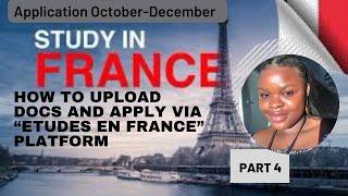 Campus France appli: how to apply step by step & navigate the #etudesenfranceplatform #studyinfrance