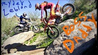 Boss Daddy Trystan Hart Asserts Dominance on Dirt Scooter