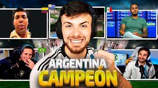 ARGENTINA ES CAMPEONA DE AMÉRICA: DEBATE MEGA PICANTE CON MUCHOS INVITADOS!