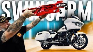 Harley-Davidson Road Glide Swingarm Install (Speed Dealer)