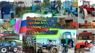 Rossiyadan Zapchasla 21.Dekabir.2024 Mtz T28 Yumz Mini Tractor New Holland Uaz Jatka Magnum Lada