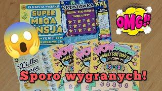 #956 Mix za 70zł  Dogrywka Wow zdrapki, mała perełka i wygrana w bonusie 