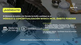 Seminario Web Módulo 1: Conceptualización básica en el ámbito forense