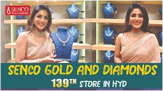 Senco Gold & Diamonds Store Launch its 139th Showroom At Somajiguda | Hybiz tv