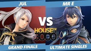 Smash Ultimate Tournament - Jul (Robin) Vs. Mr E [L] (Lucina) SSBU Xeno 155 Grand Finals