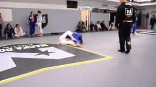 Anna Nyman vs Tuva Jacobsson, öppen klass, Klubbmästerskap 2014, Nacka Dojo