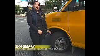 Small School Bus Front Tire Pre-Trip Inspection