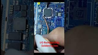 I/O Remove With Soldering Iron Challenge