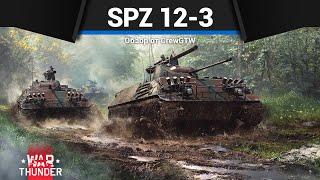 СТРАШНАЯ БЛОХА С ДВУМЯ ПУШКАМИ SPz 12-3 LGS в War Thunder